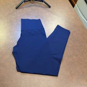 Aerie Offline XL Women's Cropped Leggings, Blue, Size XL \TG